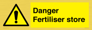 Danger Fertiliser store
